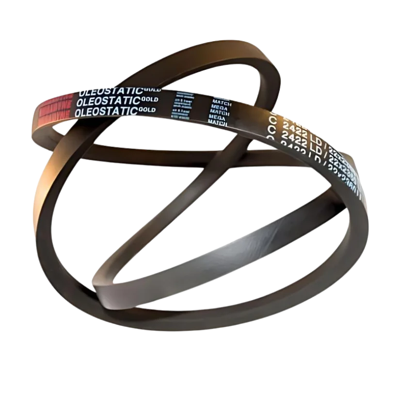 Megadyne square belt for use in the ceramic industry