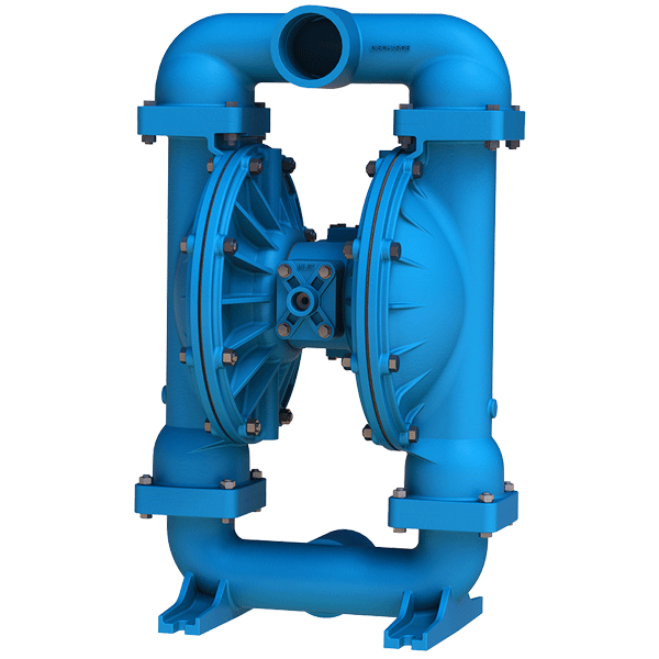 Sandpiper diaphragm pump used in ceramic body preparation