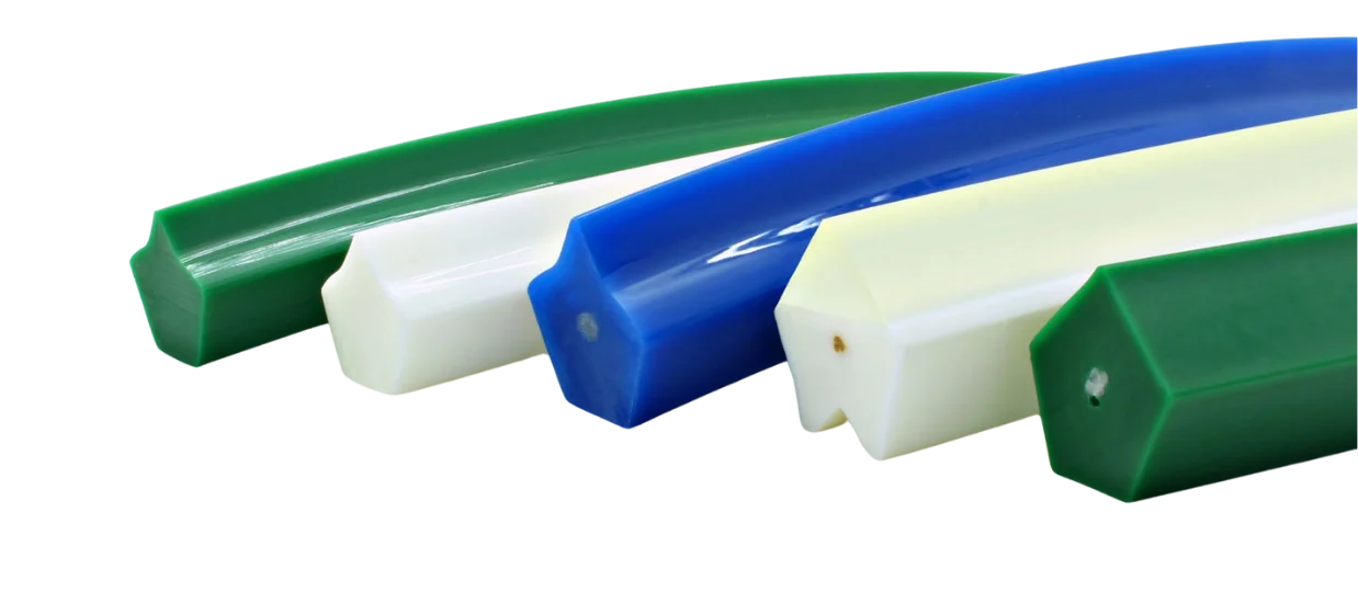 Thermoweldable PU ridge top V-belt