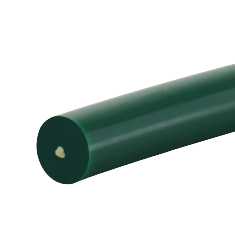 Thermoweldable round belts for various ceramic industry uses