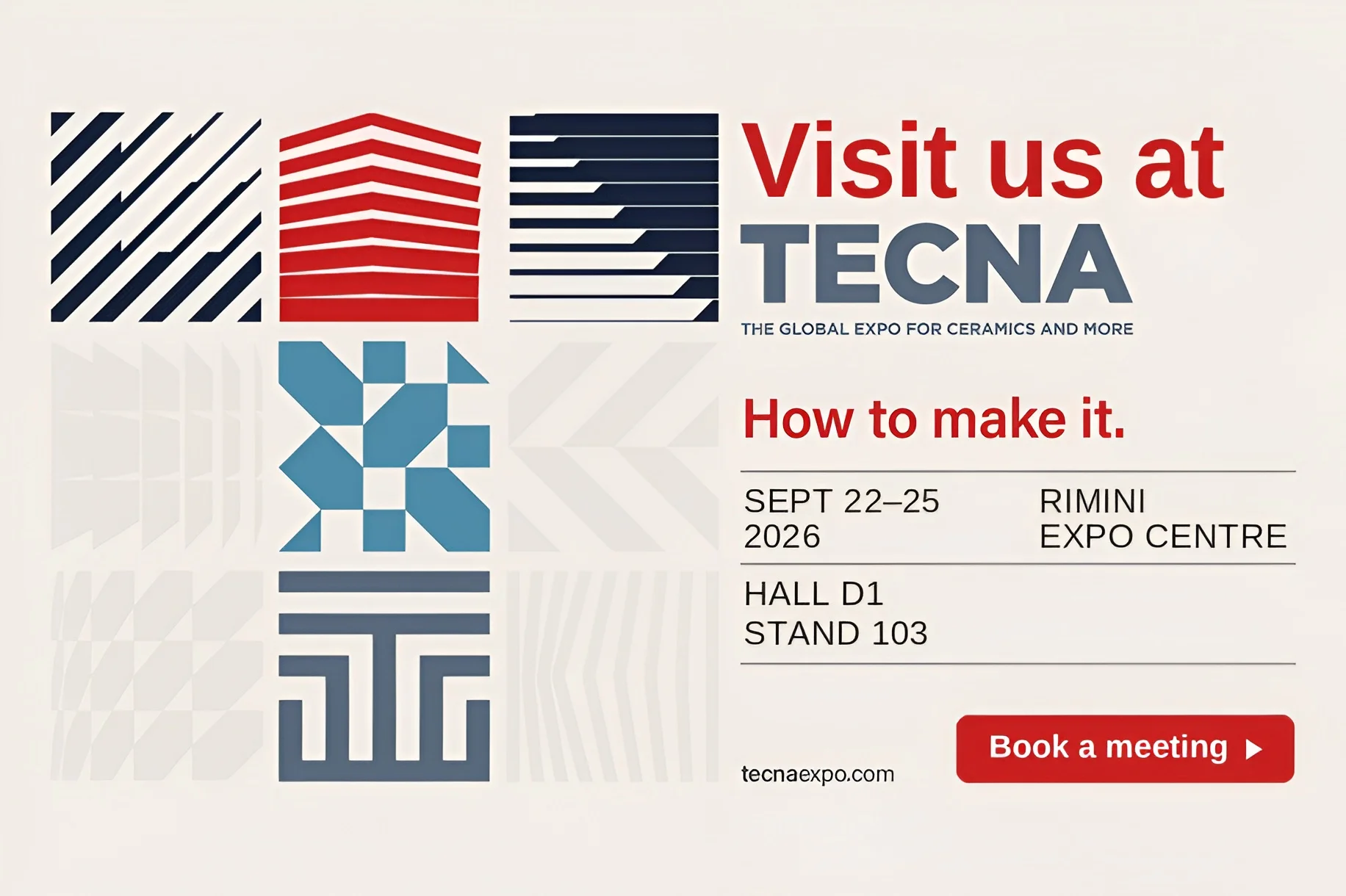Atlas Trading at TECNA 2026 - Rimini, Hall D1 Stand 103